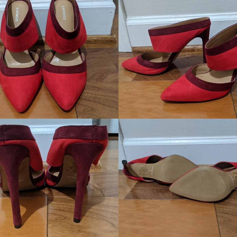 Express Red Heels
